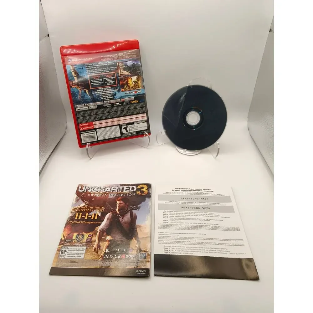 Uncharted 2 Among Thieves GOTY PS3 CIB Complete